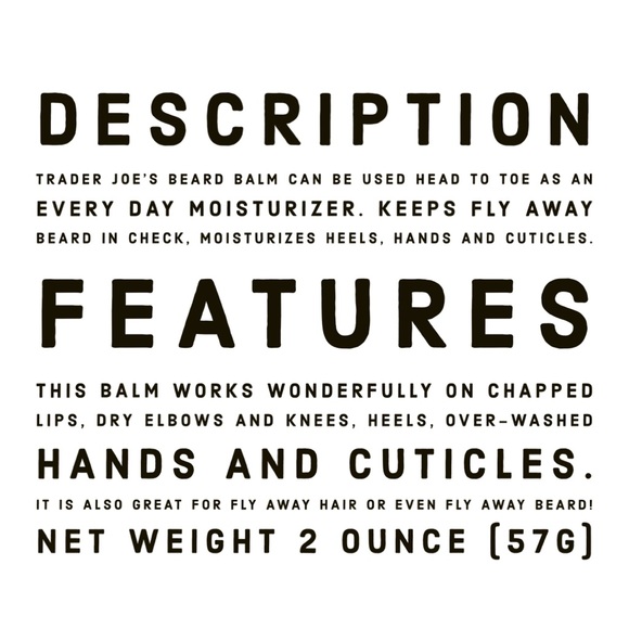 $7❤️‍🔥 Trader Joe’s Head to Toe Balm 🧴 NEW & SEALED Moisturizing Healing - Picture 3 of 3